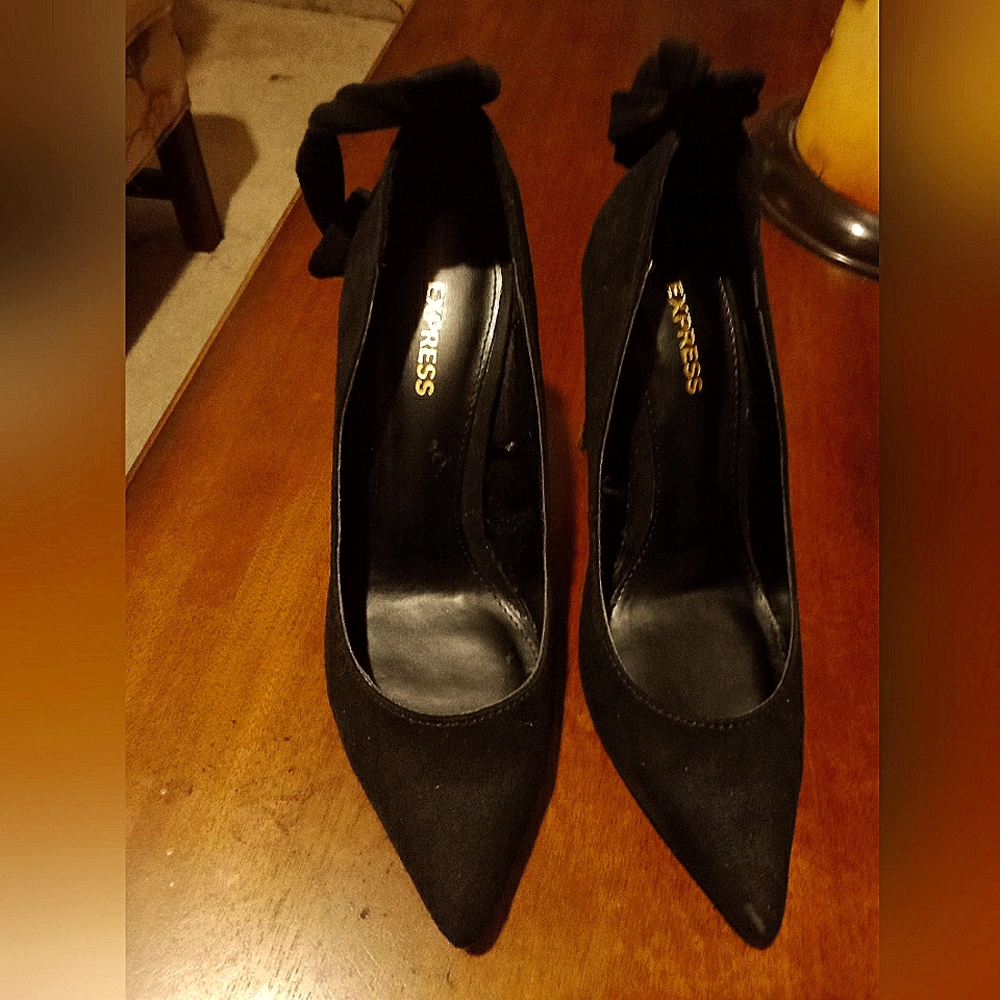 Black Express Heels